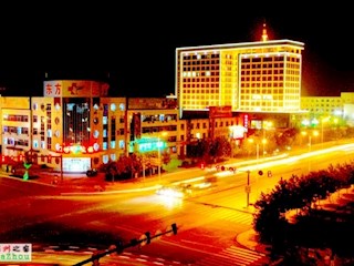 霸州市市区夜景