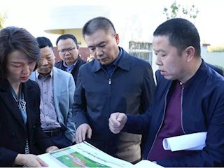 市长刘志亮对秋冬季造林重点工程进行现场调度