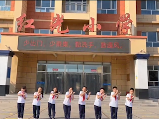 【喜迎二十大】河北廊坊霸州：小学生献礼党的二十大